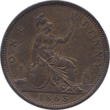 1863 PENNY ( AUNC ) - Penny - Cambridgeshire Coins