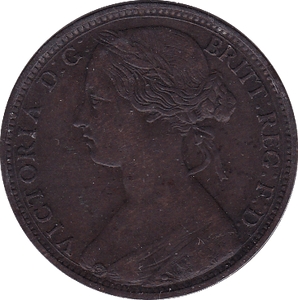 1863 PENNY ( EF ) - Penny - Cambridgeshire Coins