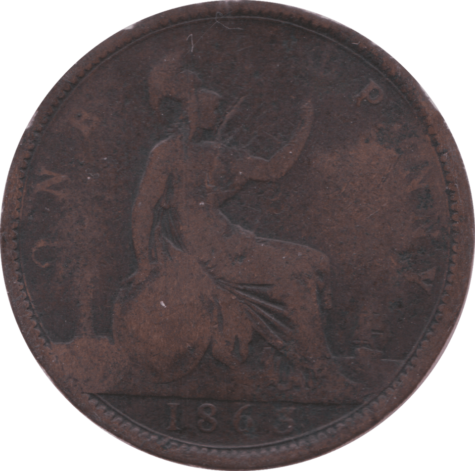 1863 PENNY ( FAIR ) - Penny - Cambridgeshire Coins