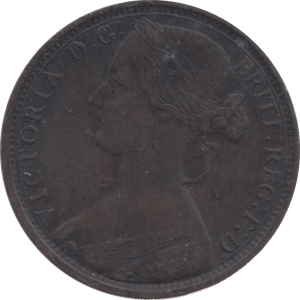 1863 PENNY ( GVF ) 2 - Penny - Cambridgeshire Coins
