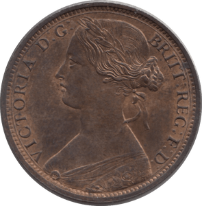 1863 PENNY ( UNC ) 2 - Penny - Cambridgeshire Coins