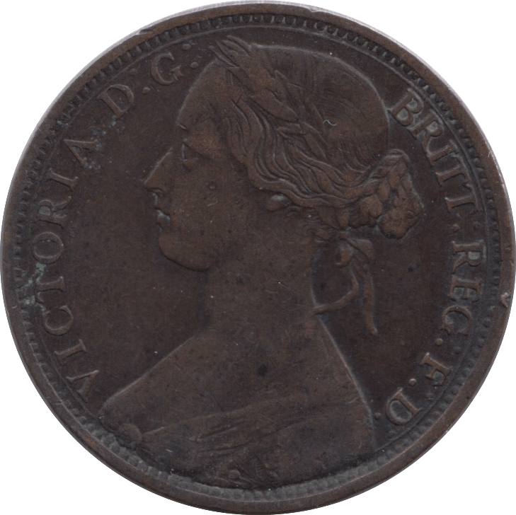 1863 PENNY ( VF ) - Penny - Cambridgeshire Coins