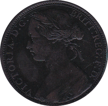 1863 PENNY ( VF ) - Penny - Cambridgeshire Coins
