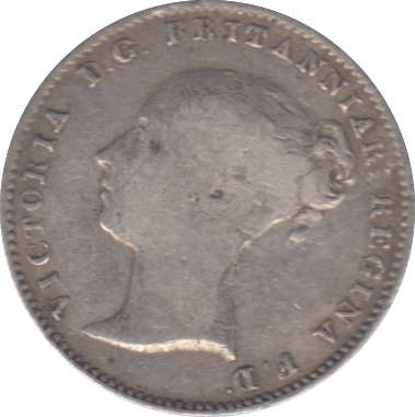 1863 THREEPENCE ( GF ) - Threepence - Cambridgeshire Coins