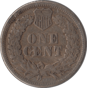1863 USA ONE CENT - WORLD COINS - Cambridgeshire Coins