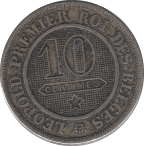 1864 10 CENTIMES NETHERLANDS - WORLD COINS - Cambridgeshire Coins