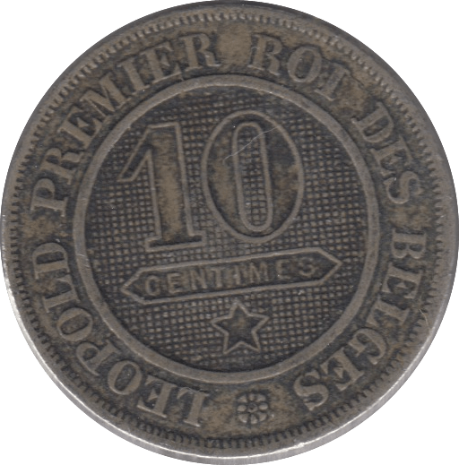 1864 10 CENTIMES NETHERLANDS - WORLD COINS - Cambridgeshire Coins