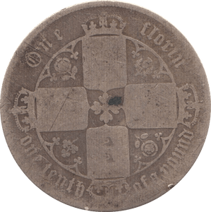 1864 FLORIN ( FAIR ) DIE 21 - Florin - Cambridgeshire Coins