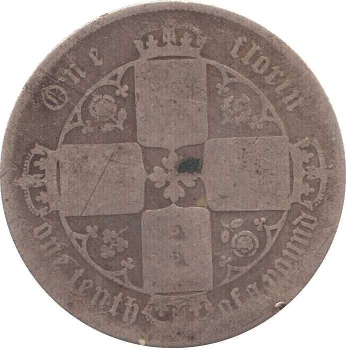 1864 FLORIN ( FAIR ) DIE 21 - Florin - Cambridgeshire Coins