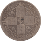 1864 FLORIN ( FAIR ) DIE 21 - Florin - Cambridgeshire Coins