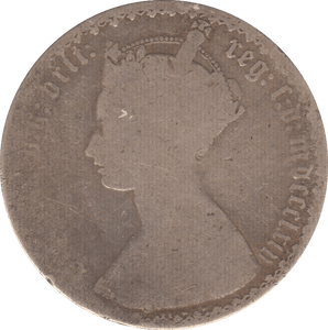 1864 FLORIN ( FAIR ) DIE 21 - Florin - Cambridgeshire Coins
