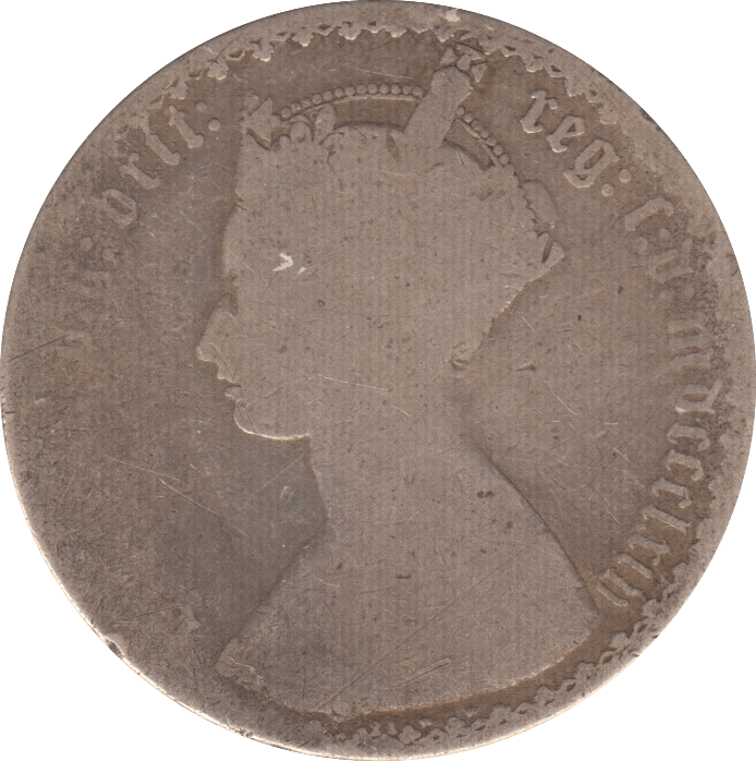 1864 FLORIN ( FAIR ) DIE 21 - Florin - Cambridgeshire Coins