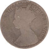 1864 FLORIN ( FAIR ) DIE 21 - Florin - Cambridgeshire Coins