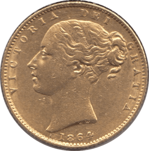 1864 GOLD SOVEREIGN ( EF ) 2 - Sovereign - Cambridgeshire Coins