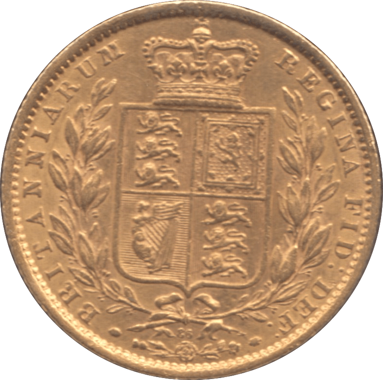 1864 GOLD SOVEREIGN ( GVF ) DIE 36 - Sovereign - Cambridgeshire Coins