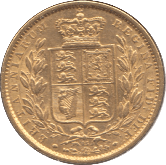 1864 GOLD SOVEREIGN ( GVF ) DIE 85 - Sovereign - Cambridgeshire Coins