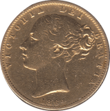 1864 GOLD SOVEREIGN ( VF ) DIE 38 - Sovereign - Cambridgeshire Coins