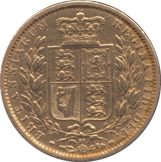 1864 GOLD SOVEREIGN ( VF ) DIE 38 - Sovereign - Cambridgeshire Coins