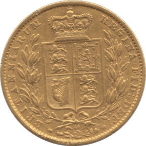 1864 GOLD SOVEREIGN ( VF ) DIE 49 - Sovereign - Cambridgeshire Coins