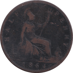 1864 HALFPENNY ( FAIR ) - Halfpenny - Cambridgeshire Coins
