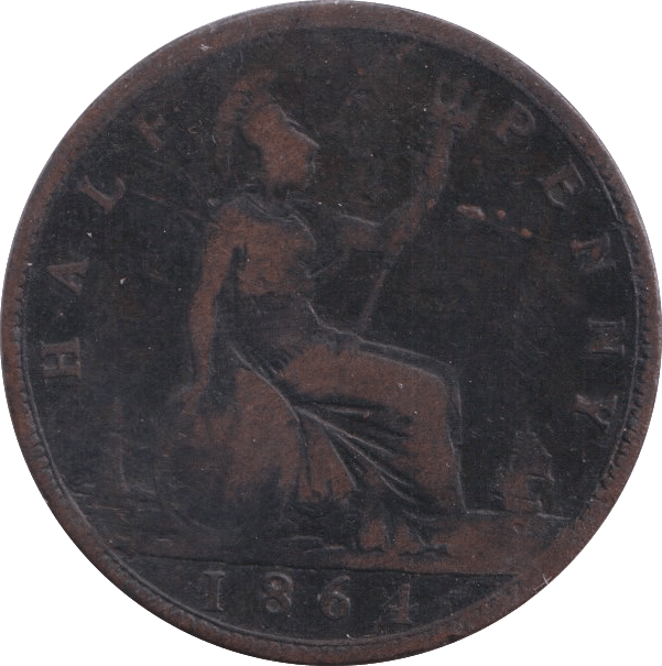 1864 HALFPENNY ( FAIR ) - Halfpenny - Cambridgeshire Coins