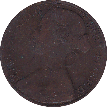 1864 PENNY ( FAIR ) - Penny - Cambridgeshire Coins