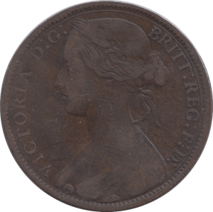 1864 PENNY ( FINE ) - Penny - Cambridgeshire Coins