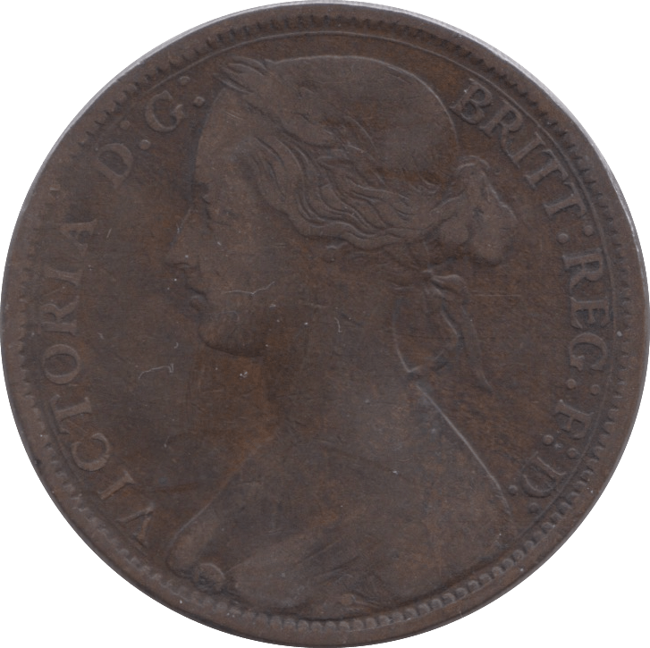 1864 PENNY ( FINE ) - Penny - Cambridgeshire Coins