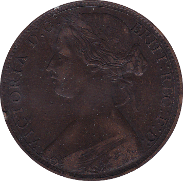 1864 PENNY ( VF ) - Penny - Cambridgeshire Coins