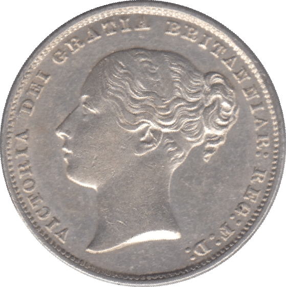 1864 SHILLING ( AUNC ) DIE 78 - Shilling - Cambridgeshire Coins
