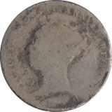 1864 SILVER THREEPENCE ( FAIR ) - Threepence - Cambridgeshire Coins