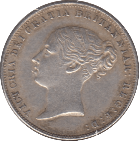 1864 SIXPENCE ( EF ) DIE 7 - Sixpence - Cambridgeshire Coins
