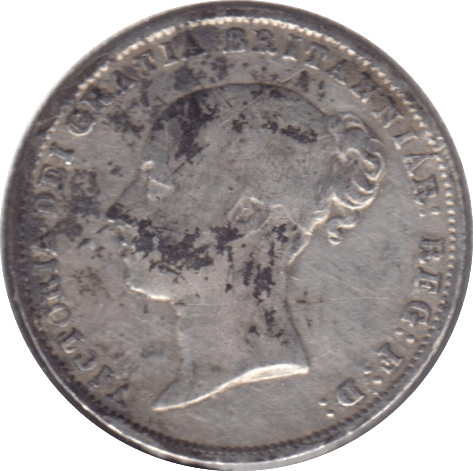 1864 SIXPENCE ( FINE ) - Sixpence - Cambridgeshire Coins