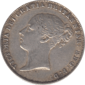 1864 SIXPENCE ( GVF ) - Sixpence - Cambridgeshire Coins