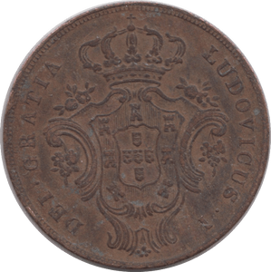 1865 10 REIS PORTUGAL - WORLD COINS - Cambridgeshire Coins