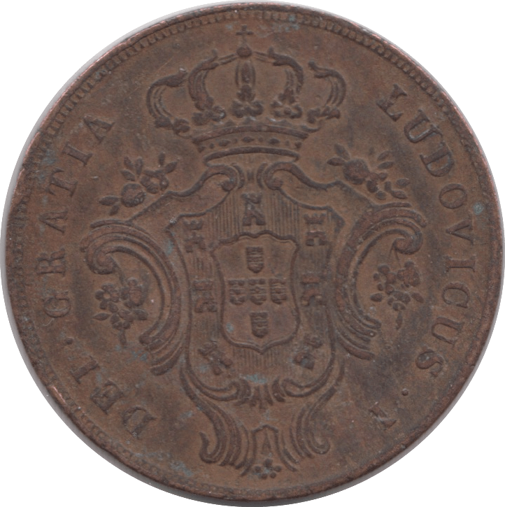 1865 10 REIS PORTUGAL - WORLD COINS - Cambridgeshire Coins
