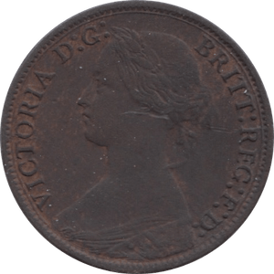 1865 FARTHING ( GF ) 1 - Farthing - Cambridgeshire Coins