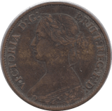 1865 FARTHING ( GF ) - Farthing - Cambridgeshire Coins