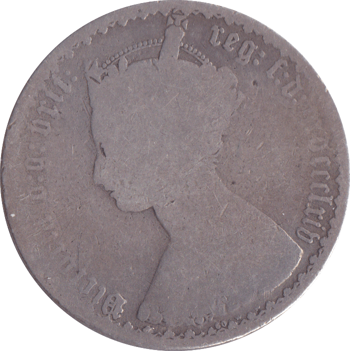 1865 FLORIN ( FAIR ) DIE 4 - Florin - Cambridgeshire Coins