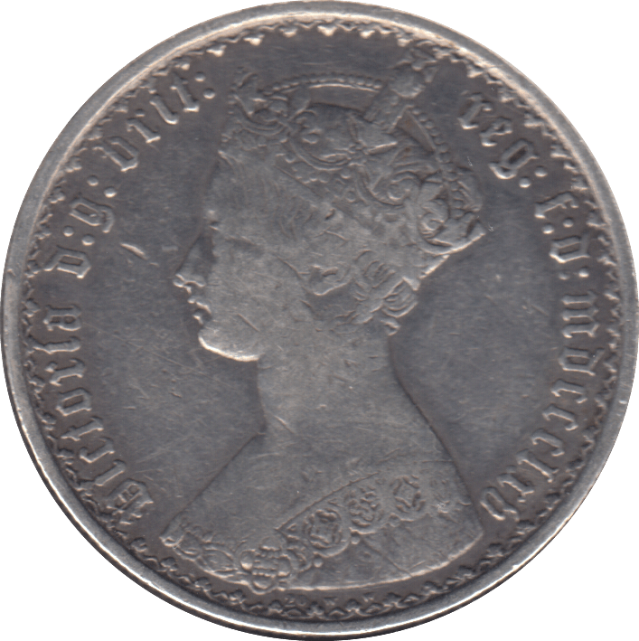 1865 FLORIN ( GF ) DIE 20 - Florin - Cambridgeshire Coins