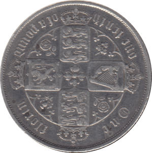 1865 FLORIN ( GF ) DIE 20 - Florin - Cambridgeshire Coins