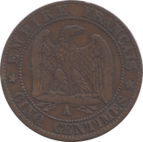 1865 FRANCE 5 CENTIMES - WORLD COINS - Cambridgeshire Coins