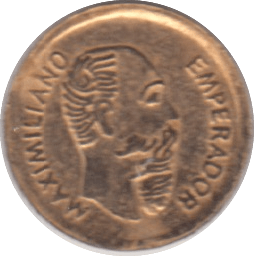 1865 GOLD 1 PESO MEXICO - Gold World Coins - Cambridgeshire Coins