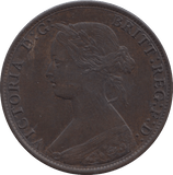 1865 HALFPENNY ( EF ) 8 - Halfpenny - Cambridgeshire Coins