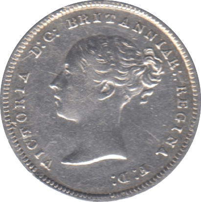 1865 MAUNDY FOUR PENCE ( GVF ) - Maundy Coins - Cambridgeshire Coins