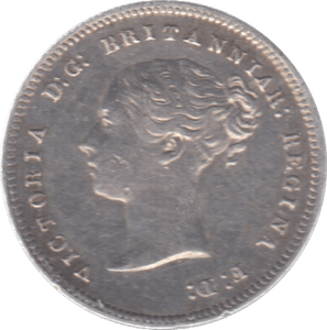 1865 MAUNDY FOURPENCE ( GVF ) 21 - Maundy Coins - Cambridgeshire Coins