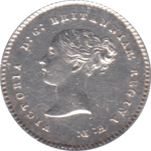 1865 MAUNDY TWO PENCE ( EF ) - Maundy Coins - Cambridgeshire Coins