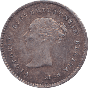 1865 MAUNDY TWOEPNCE ( EF ) - Maundy Coins - Cambridgeshire Coins