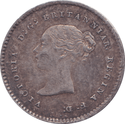 1865 MAUNDY TWOEPNCE ( EF ) - Maundy Coins - Cambridgeshire Coins