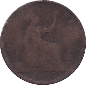 1865 PENNY ( FAIR ) - Penny - Cambridgeshire Coins